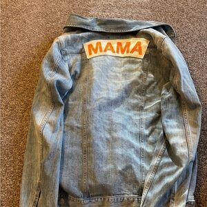 Ingrid and Isabel, “Mama” denim jacket